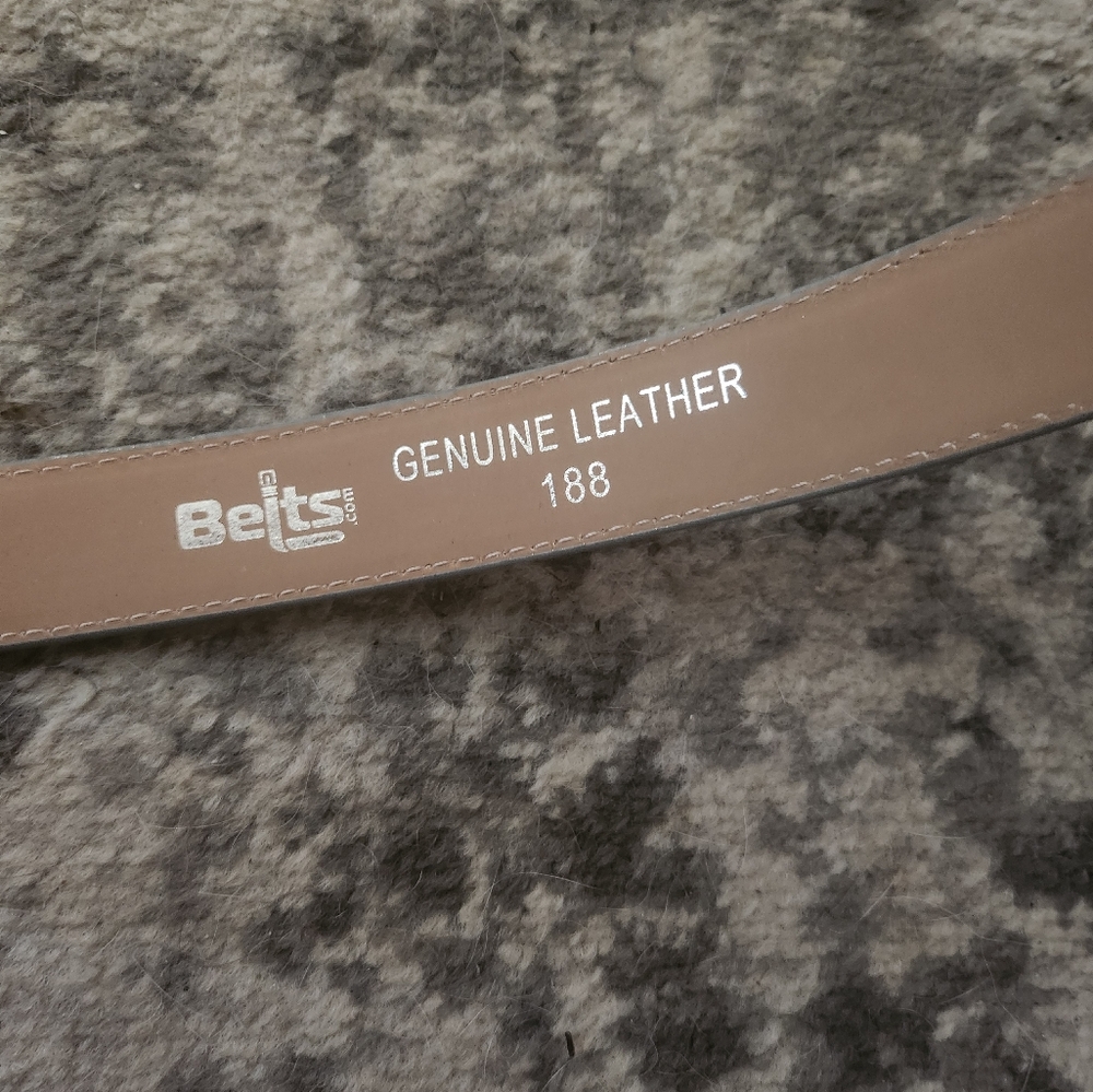 NWOT Metallic Silver Belt - Picture 4 of 7